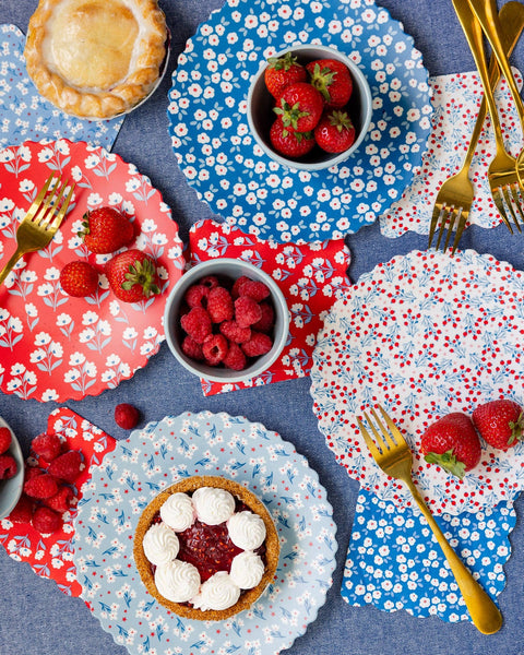 Floral Cocktail Paper Napkin Set