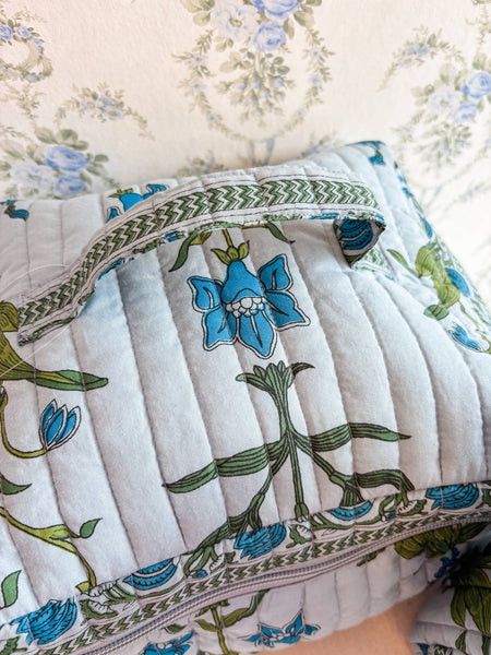 Iris Luxe | Quilted Cosmetic Bags-set of 3