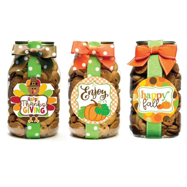 Cookies - Fall Assortment #3 - Quart Jars: Chocolate Chip