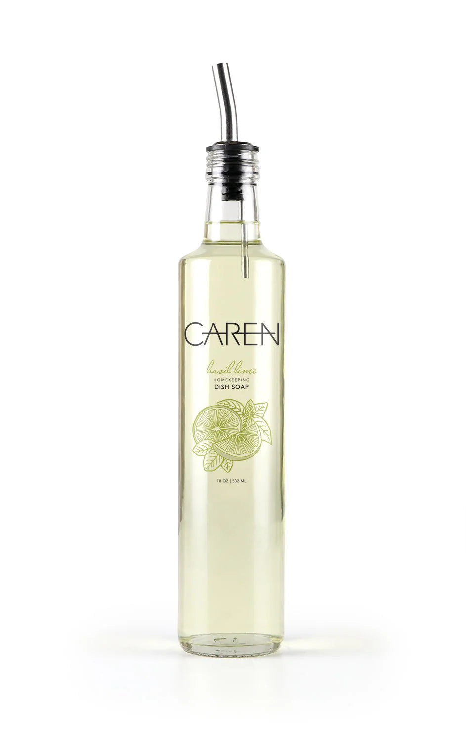 Caren Basil Lime Dish soap