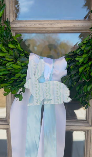 Pink Bunny Acrylic Charm