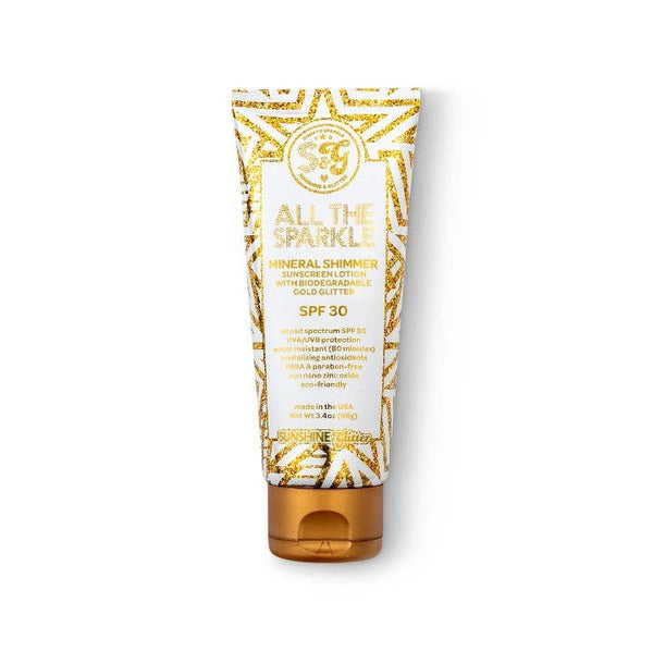 All the Sparkle Mineral Shimmer Sunscreen SPF 30