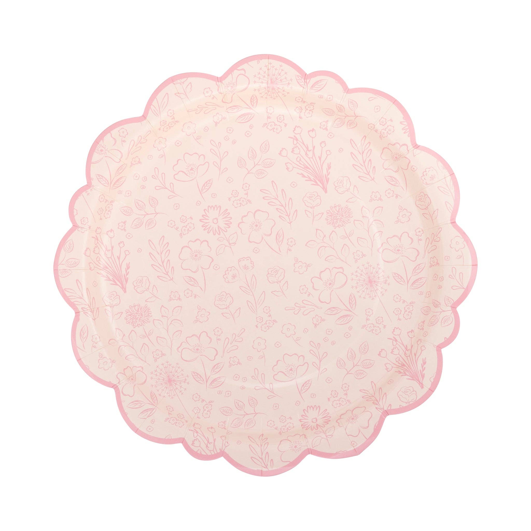 Pembroke Pink Floral 10" Plate