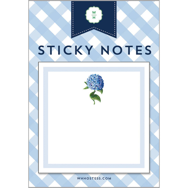 Hydrangea Bloom Single Sticky Notes