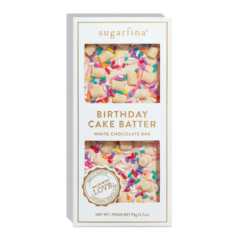 Birthday Cake Batter - White Chocolate Bar