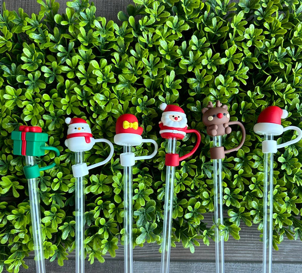 Christmas Straw Topper