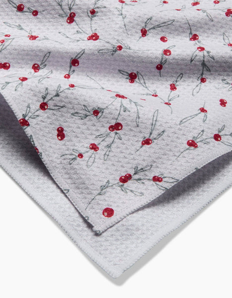 Holiday Sprigs Tea Towel