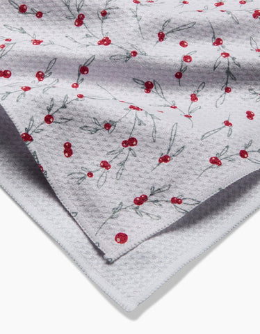 Holiday Sprigs Tea Towel