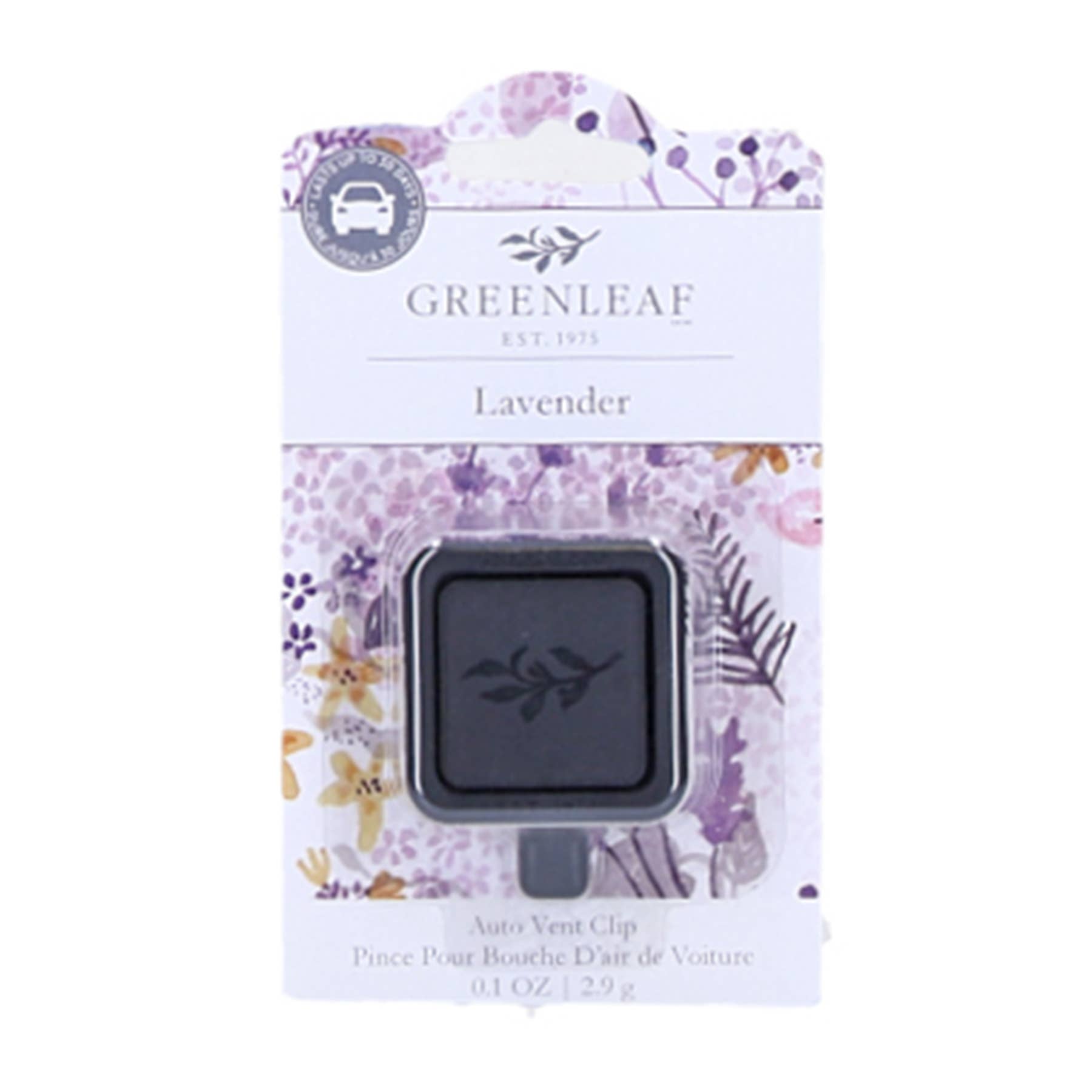 Lavender Auto Vent Clip