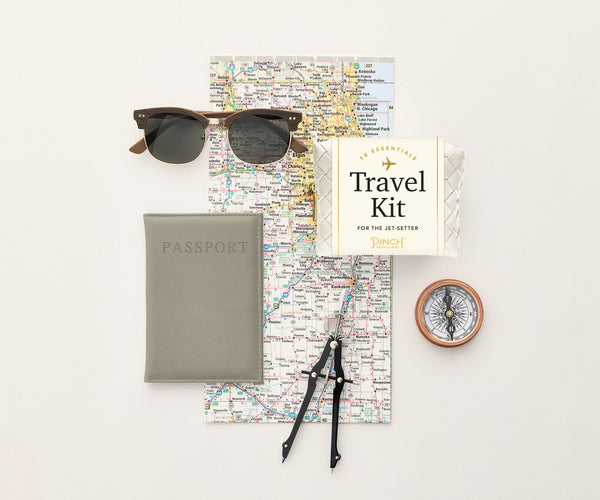 Woven Travel Kit: Ivory