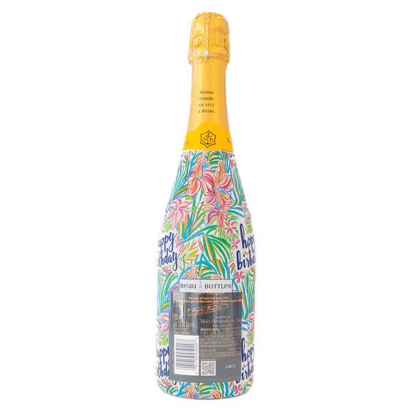 Beau Bottles Happy Birthday Floral - Champagne Collection