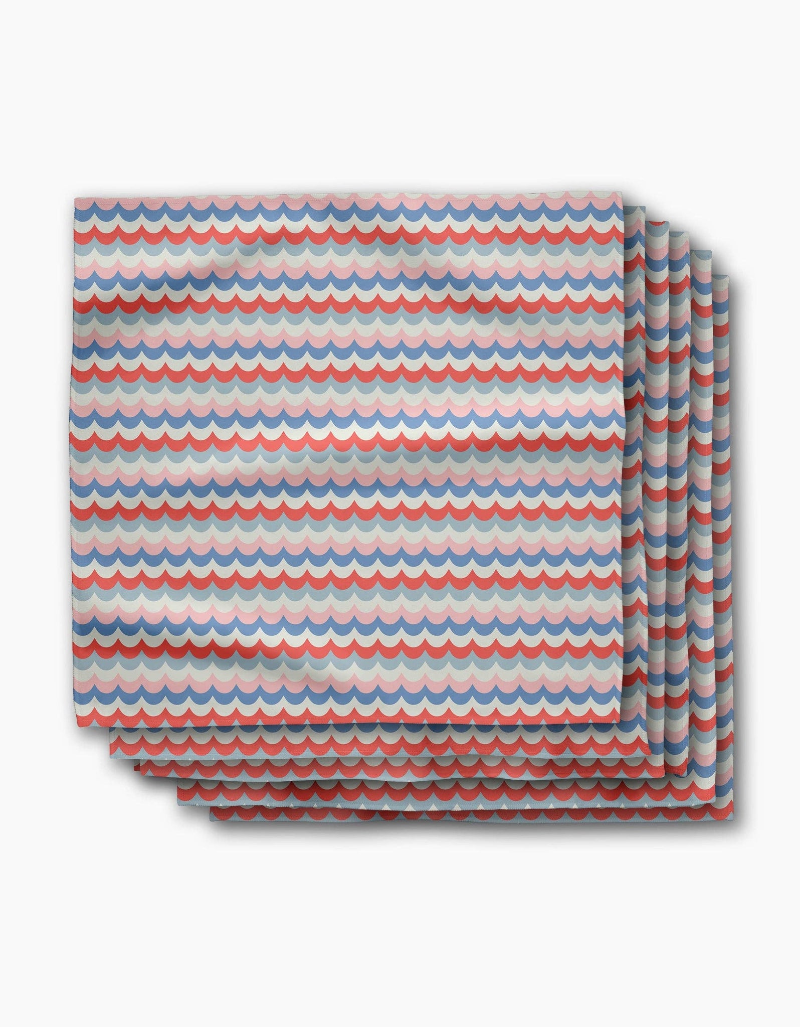 Scallop Stripes Dinner Napkin Set