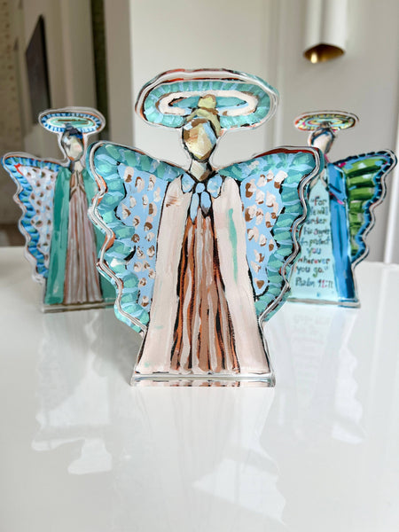 "Heavenly Angel II" acrylic shelfie: Small