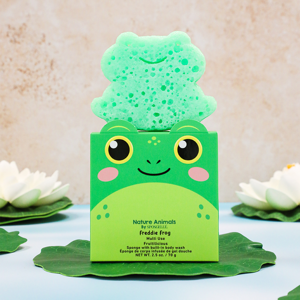 Freddie Frog Nature Animals Sponge  | Easter Gifts