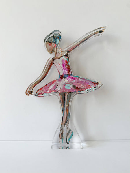 "On Pointe" Ballerina acrylic: Mini Shelfie