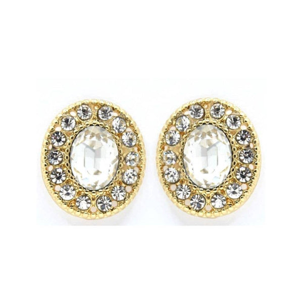 Savoy Crystal Stud Earrings