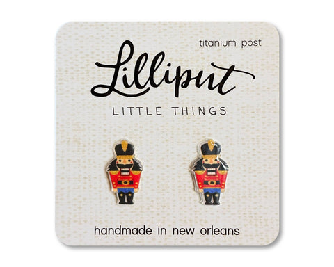 Lilliput Nutcracker Studs