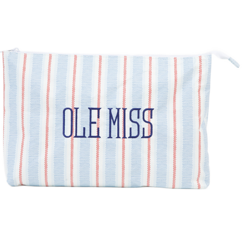 Mississippi  Tyvek® Zipper Pouches: Small Ole Miss