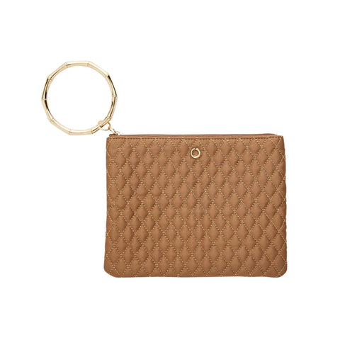 Oventure Big O Bracelet Pouch - Caramel Quilted