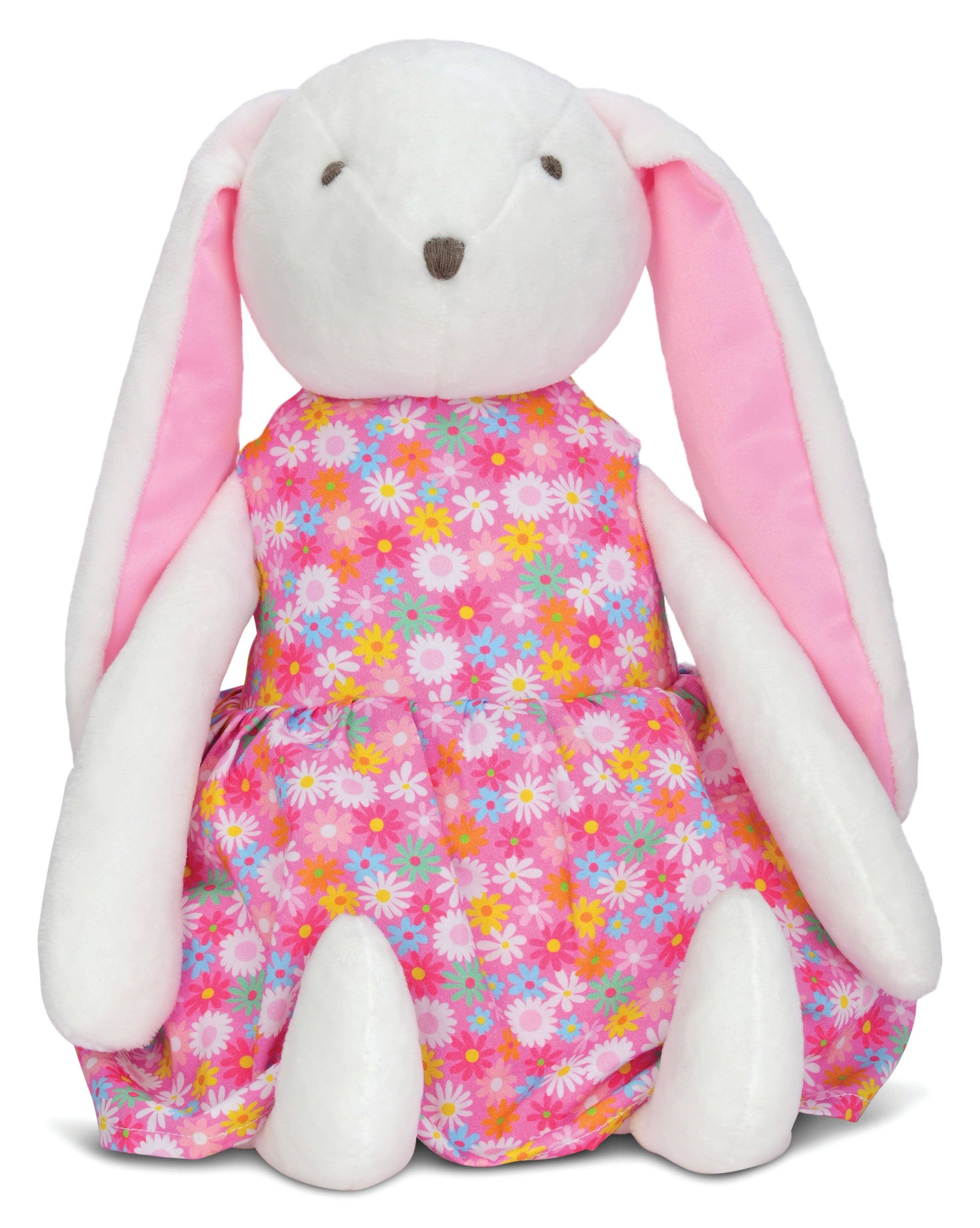 Floral Plush Bunny