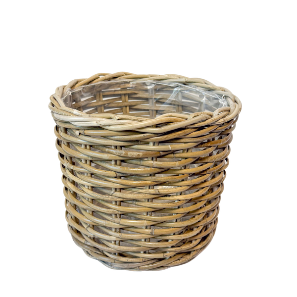 Rattan Planter Basket: Large - 10½" H