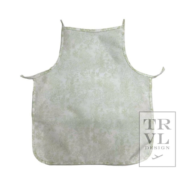 Apron - Bunny Toile Green
