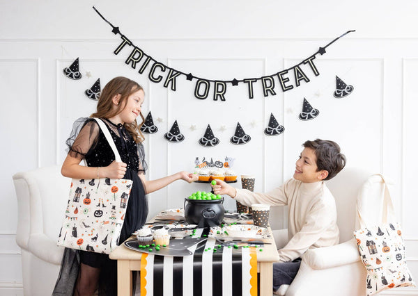 Tricks & Treats Canvas Tote Bag