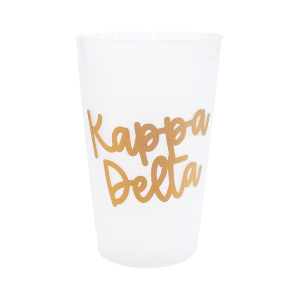 Kappa Delta Stay Golden Sorority Stadium Cup