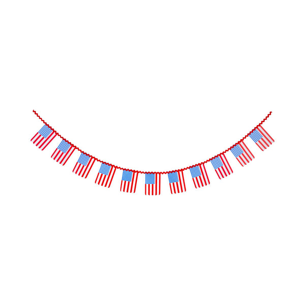 Gingham Flag Banner