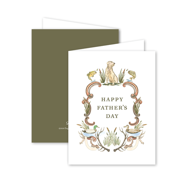 Sportsman Father’s Day Card: Single Card