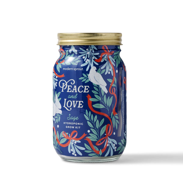Holiday Herb Garden Jar: Merry & Bright