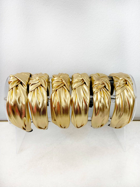 Metallic Gold Headband