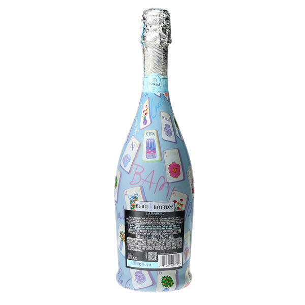 Beau Bottles Pastel Blue Mahjong - Prosecco Collection