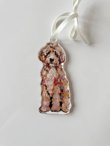 "Goldendoodle Classic" ornament: Ornament