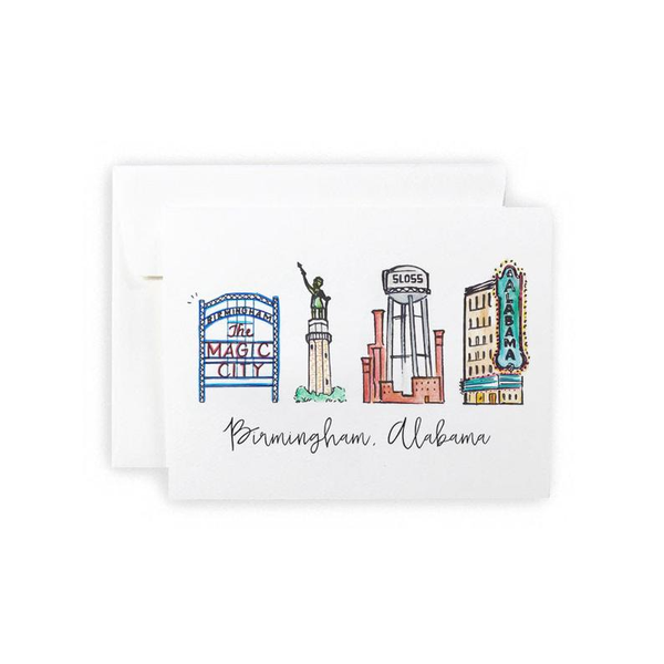 Birmingham, Alabama Greeting Card Single Card