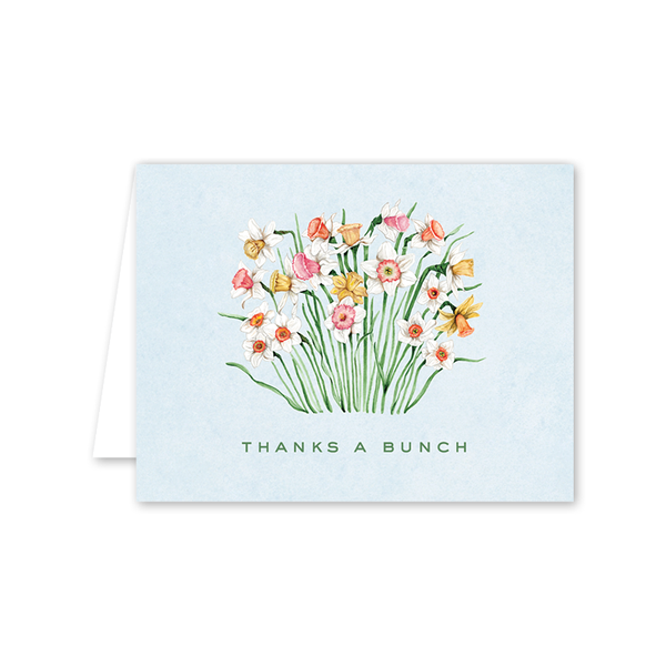 Kathryn’s Daffodils Thank You Card: Single Card