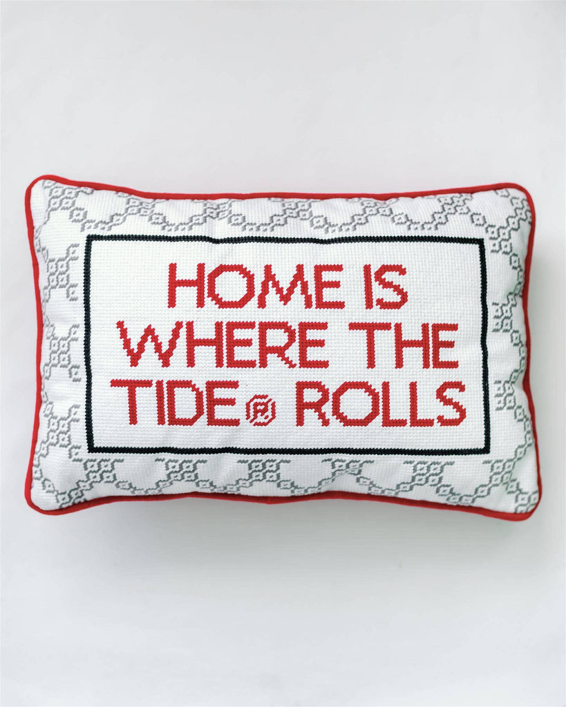 University of Alabama Needlepoint Pillow