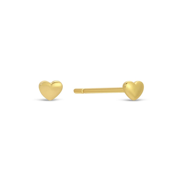 Pink Pave Heart Velvet Stud Gift Set