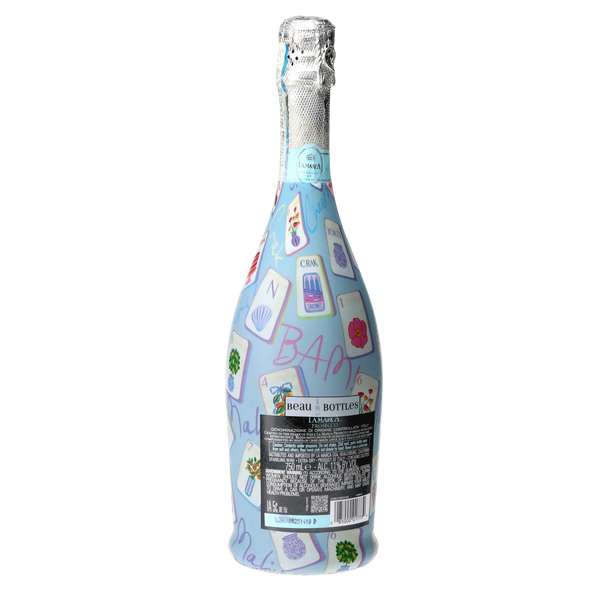 Beau Bottles Pastel Blue Mahjong - Prosecco Collection