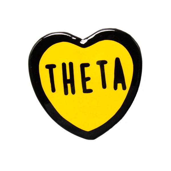 Sorority & Greek Sweet Heart Button