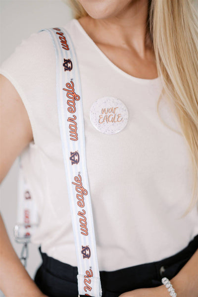 Auburn "War Eagle" Game Day Button