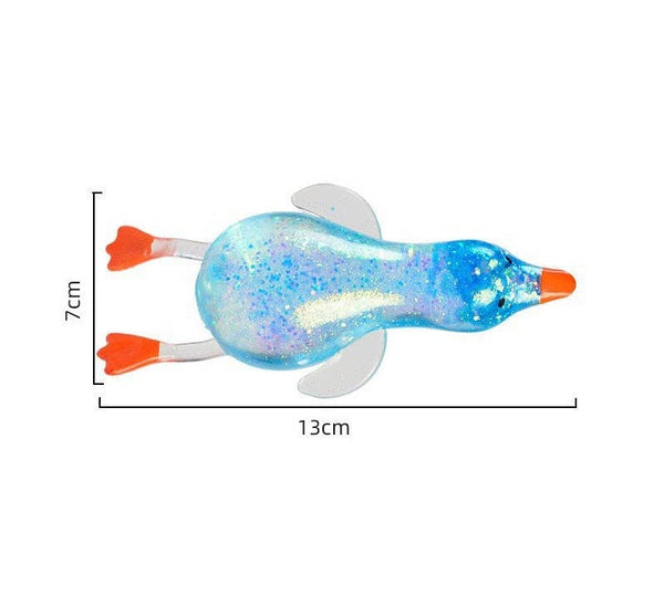 Cartoon Sequin Duck Squishy