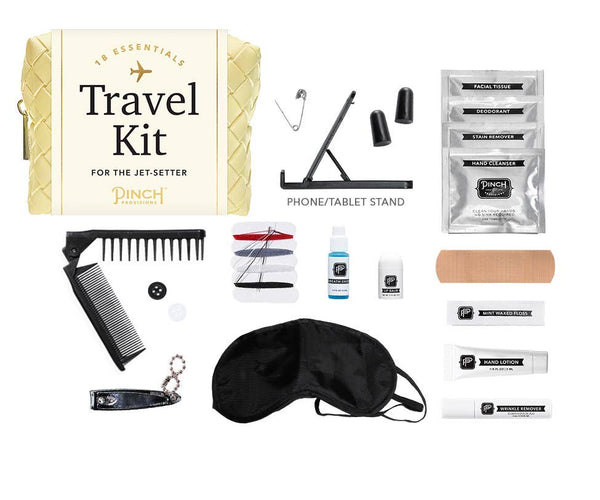 Woven Travel Kit: Ivory