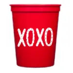 Busy Bee Gift Xoxo Valentine’S Day Stadium Cup Red