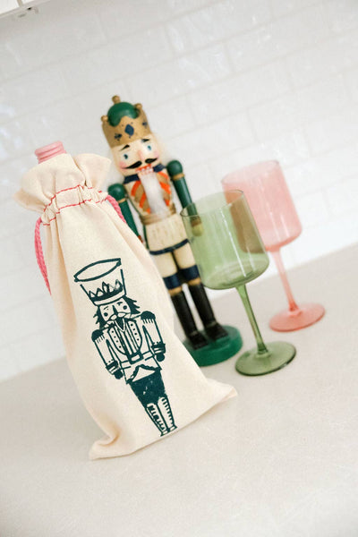 Wine Gift Bag - Nutcracker, Midnight