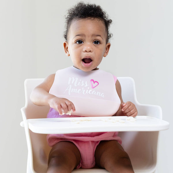Miss Americana Wonder Bib: Pink