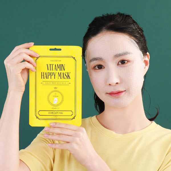 Vitamin Happy Mask (Vitamin C & E)