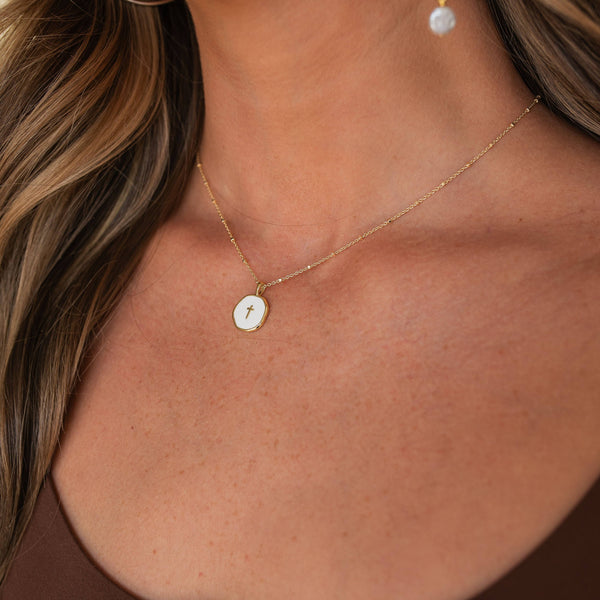 Little Happy Necklace: Cross