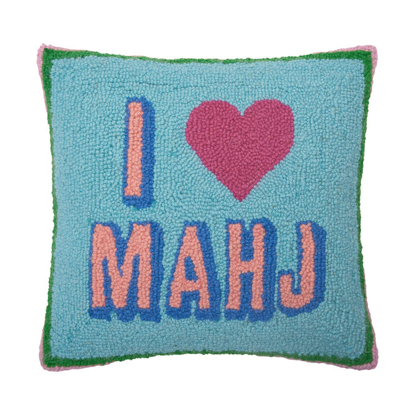 I Love Mahj Hook Pillow - Ampersand