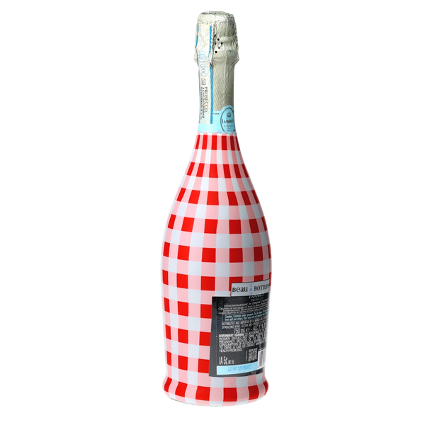 Beau Bottles Red and White Gingham - Prosecco Collection